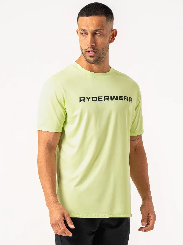 Stock Clearance Energy T-Shirt - Lime