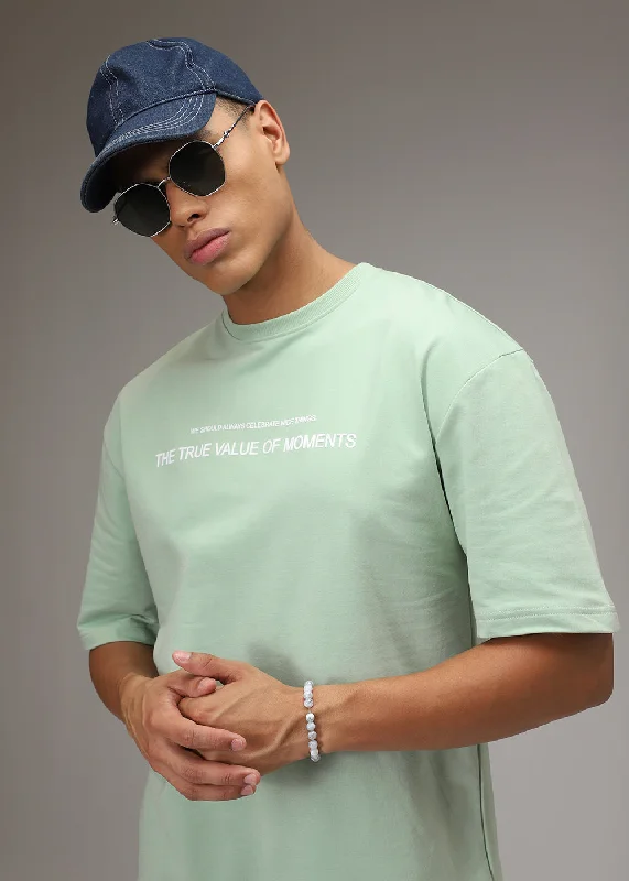 Lowest Price Green Oversized T-Shirt