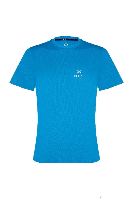 Crazy Deal Left Chest Logo T-Shirt - Azure Blue