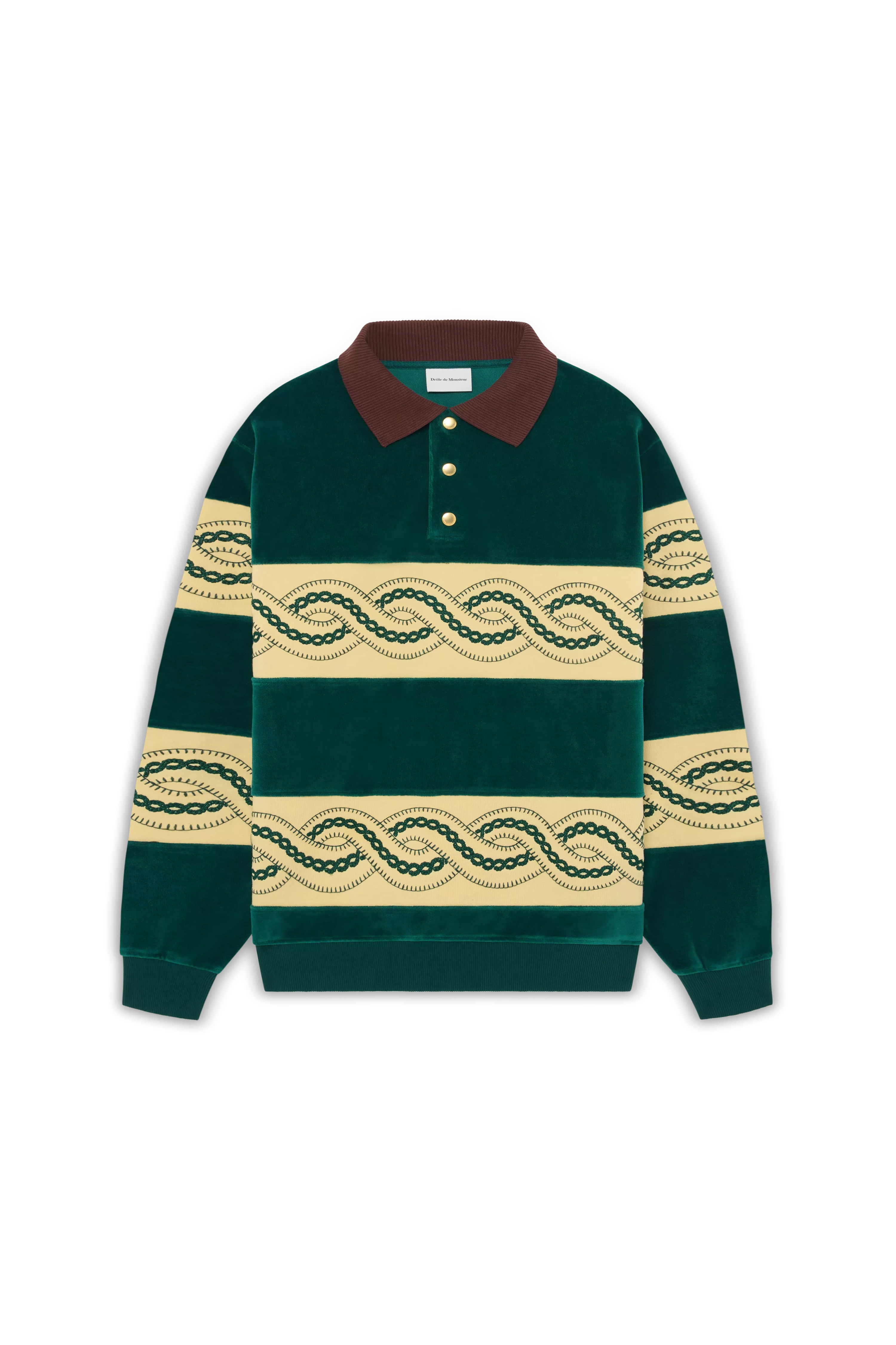 Final Clearance Le Polo Sweat Tressé