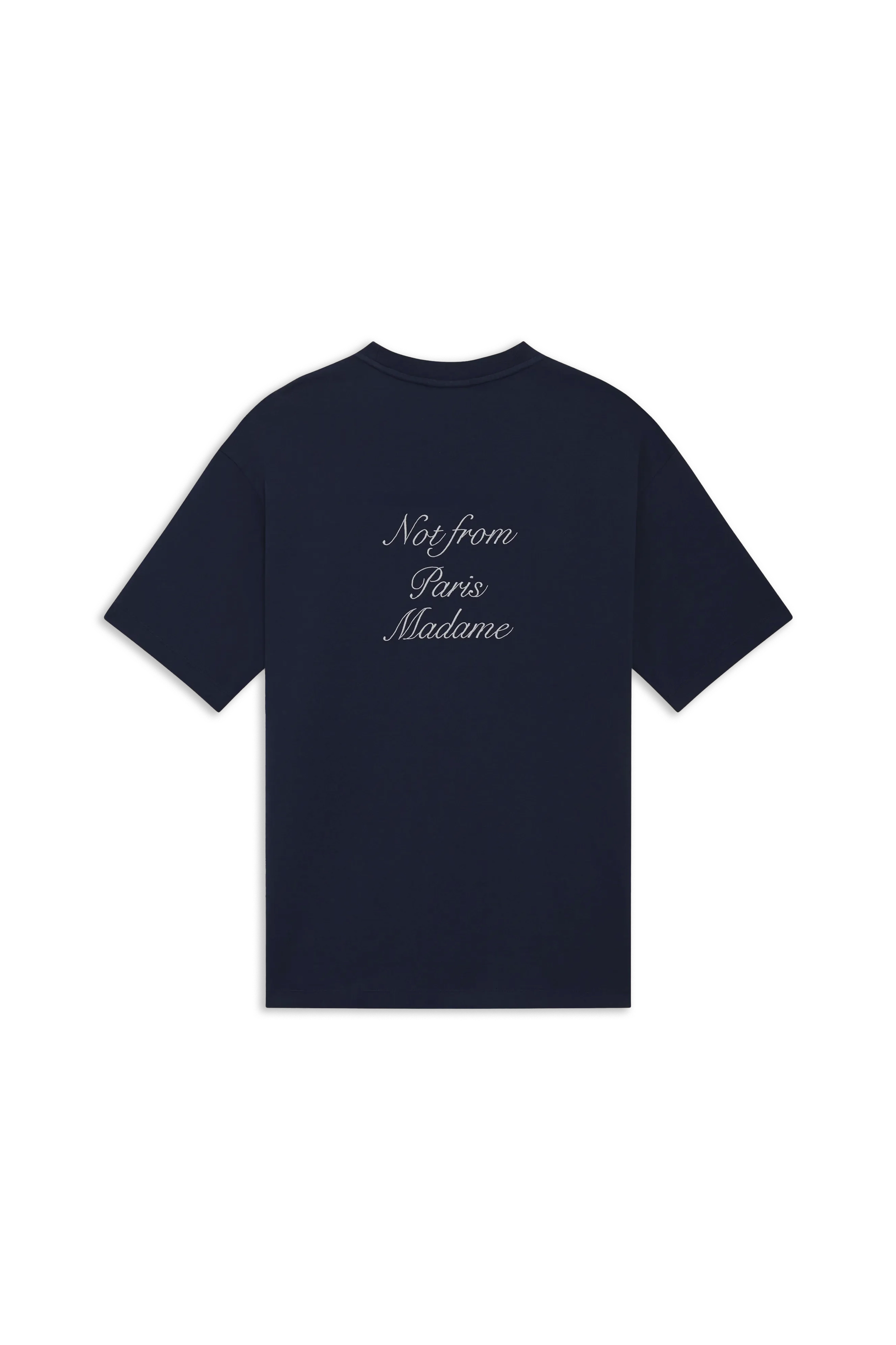 Seasonal Clearance Le T-Shirt Slogan Calligraphie