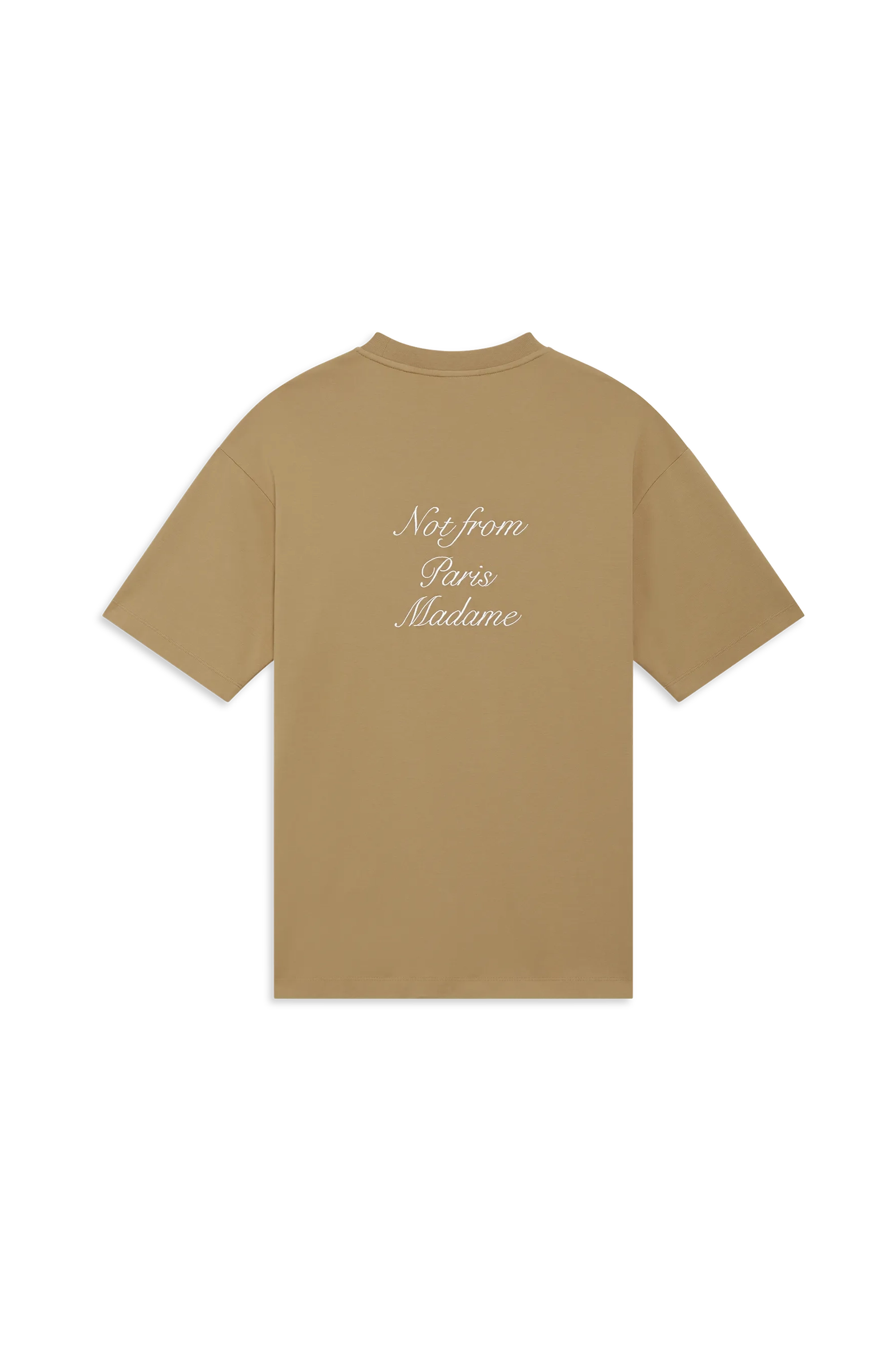 Early Bird Discount Le T-Shirt Slogan Calligraphie