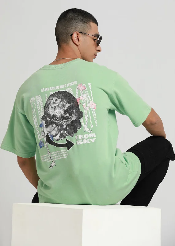 Steals and Deals Light Mint Oversized T-shirt