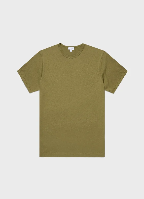 Weekend Bargains to Cherish Men's Classic T-shirt in Matcha Green