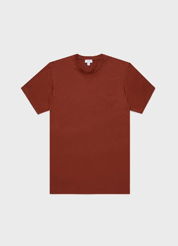 Weekend Bargains Just for You Men's Riviera Midweight T-shirt in Dark Clay