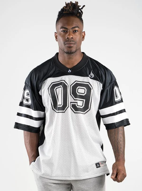 Big Deal Mens Varsity Jersey - Black/Grey