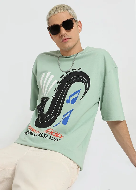 Unbeatable Prices Mint Green Oversized T-shirt