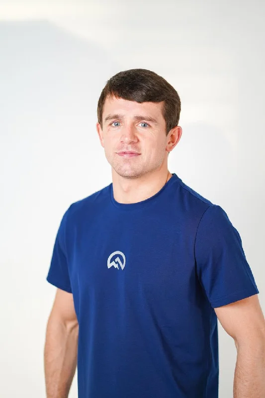 Value Pack Premium Centre Logo T-Shirt - Navy