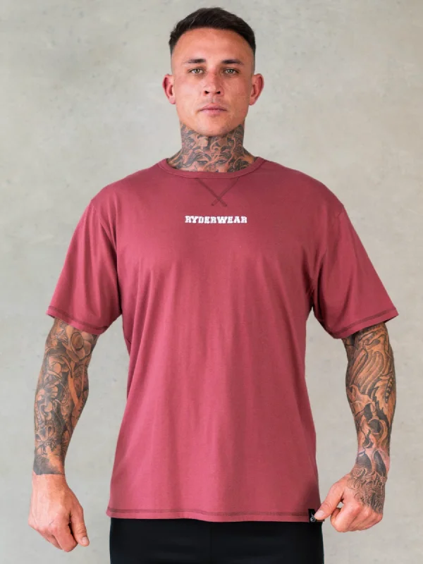 Weekend Offers That Thrill Octane T-Shirt - Red Oxide