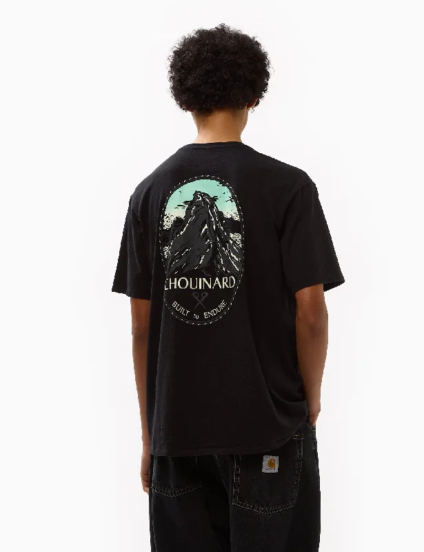 Weekend Bargains to Snag Patagonia Chouinard Crest Pocket Responsibili-Tee T-Shirt - Ink Black Weekend Bargains to Snag Patagonia Chouinard Crest Pocket Responsibili-Tee T-Shirt - Ink Black