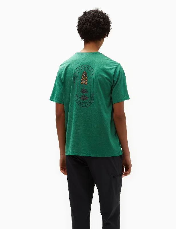 Flash Sale Patagonia Clean Climb Trade Responsibili-Tee T-Shirt - Gather Green