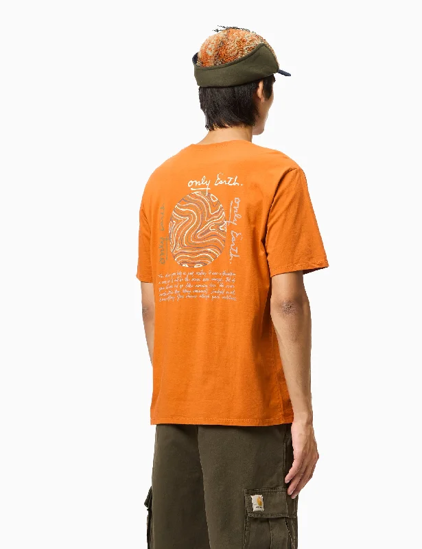 Weekend Discounts to Indulge In Patagonia CTA Earth Currents Organic T-Shirt - Redtail Rust Weekend Discounts to Indulge In Patagonia CTA Earth Currents Organic T-Shirt - Redtail Rust