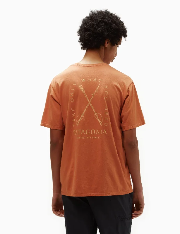 Weekend Offers That Please Patagonia CTA Organic Humble Harvest T-Shirt - Sienna Clay