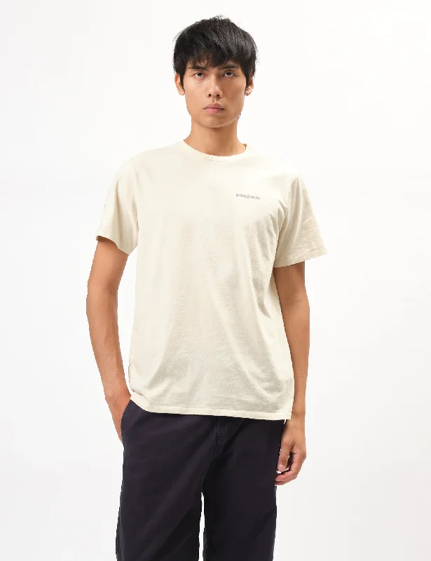 Overstock Clearance Patagonia Fitz Roy Icon Responsibili-Tee T-Shirt - Birch White