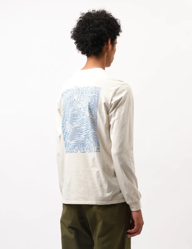 Clearance Items Patagonia Strataspire Long Sleeve T-Shirt - Birch White