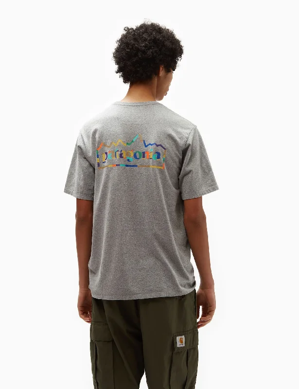 Exclusive Savings Patagonia Unity Fitz Responsibili-Tee - Gravel Grey Heather
