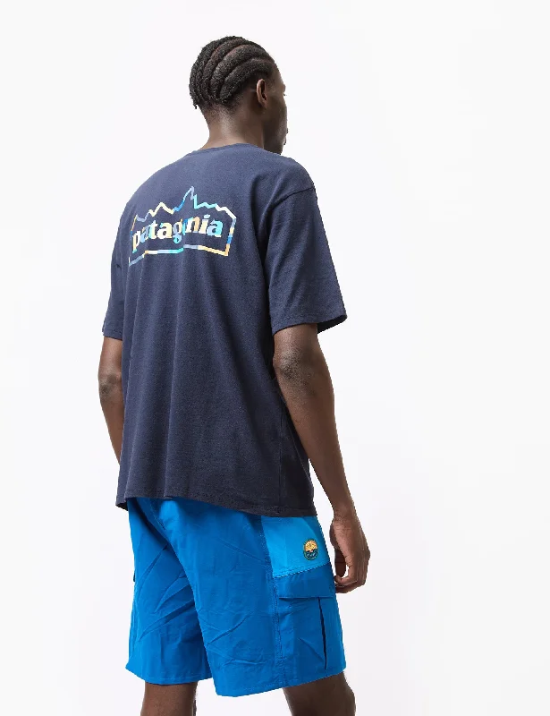Great Deal Patagonia Unity Fitz Responsibili-Tee T-Shirt - New Navy Blue