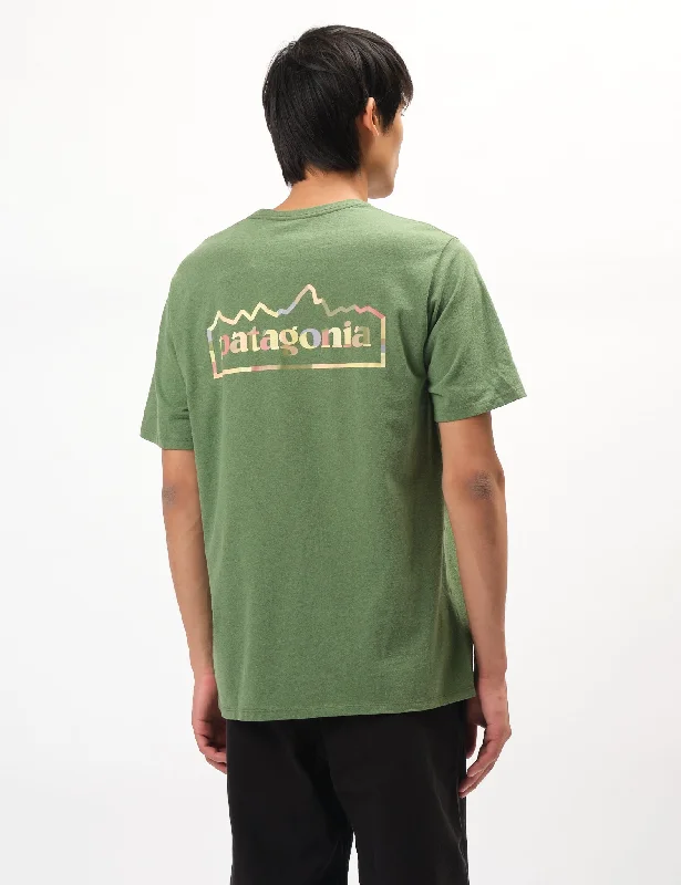 Super Sale Patagonia Unity Fitz Responsibili-Tee T-Shirt - Terrain Green