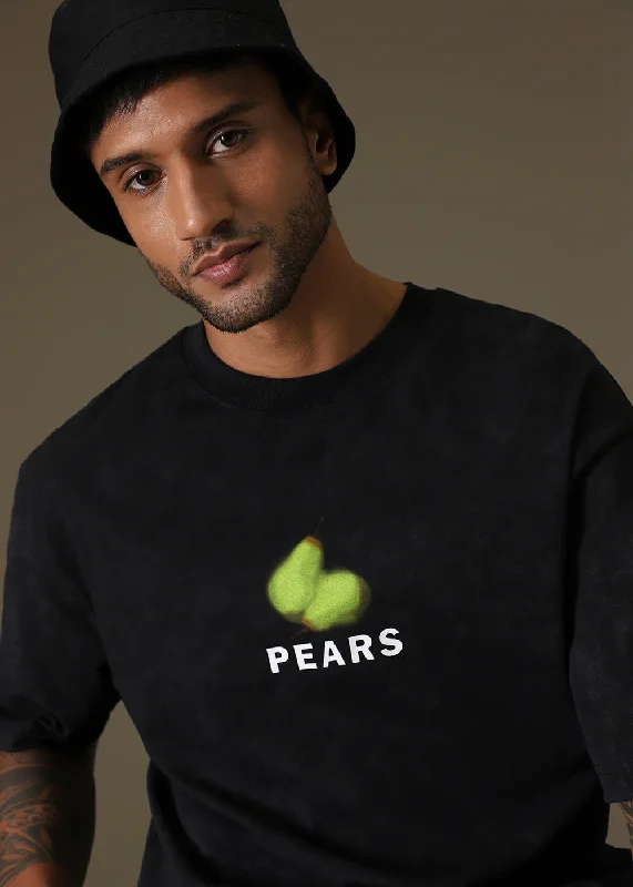 Exclusive Deal Pear Gradient Oversized T-Shirt