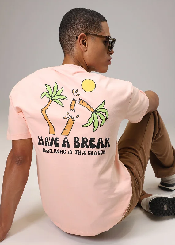 Super Deal Pink Oversized T-Shirt