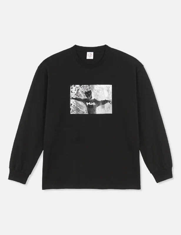New Markdowns Polar Skate Co. Sustained Disintegration Long Sleeve T-Shirt - Black