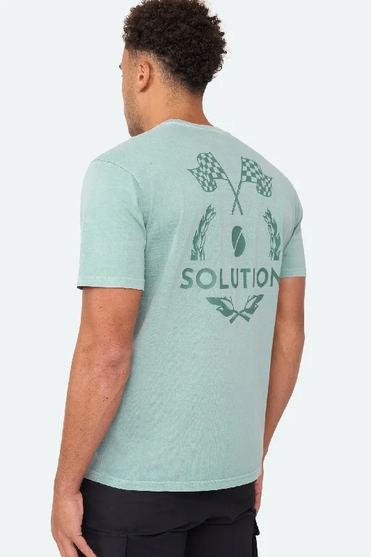 Last Chance Race Tee Green