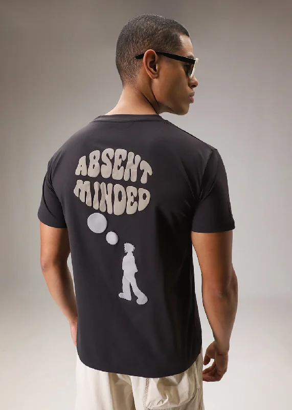 Can't Miss Rasin Brown Printed T-Shirt