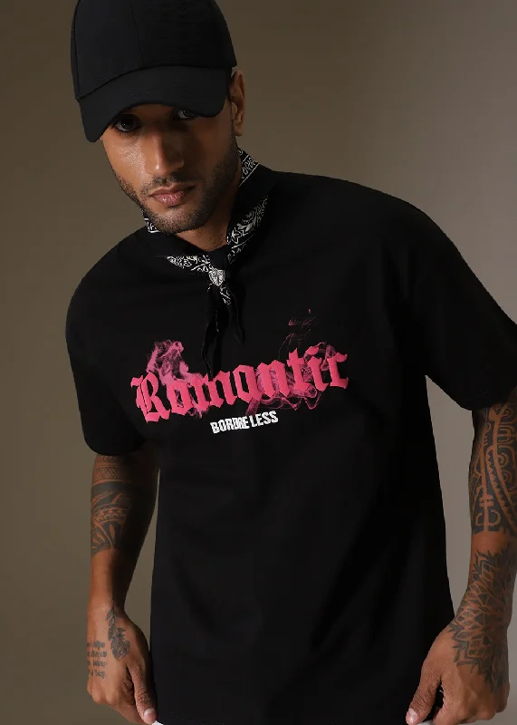 Incredible Offers Romantic Funk Pink Oversized T-shirt