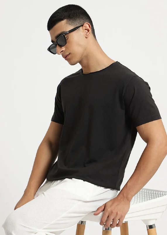 New Markdowns Shadow Gray Crew neck T-shirt