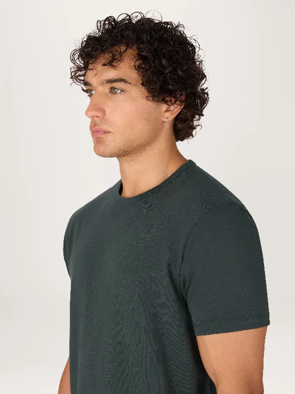 Weekend Deals That Amaze The Classic Tee || Forest Green | Organic Cotton