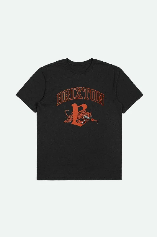 Low Prices Tiger Heavyweight Relaxed T-Shirt - Black Classic Wash