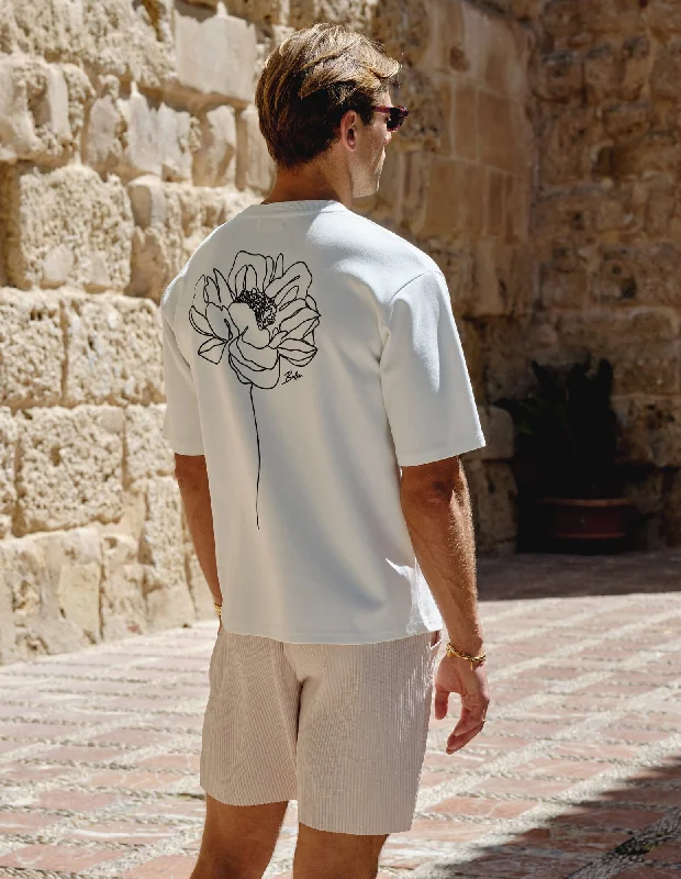 Limited Stock White La Fleur T-Shirt