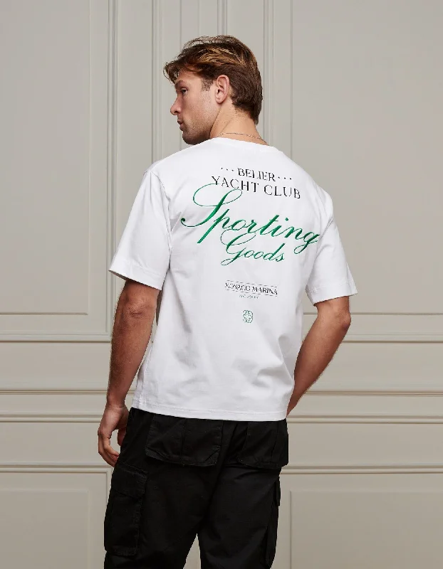 Final Markdown White Yacht Club T-shirt